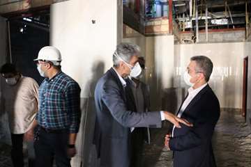 بازدید معاون درمان وزارت بهداشت از دو ابر پروژه در دست احداث سوختگی و سرطان 